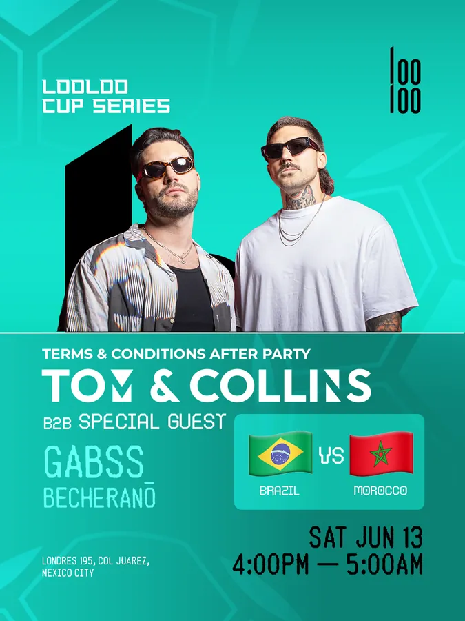 Tom & Collins — Jun 13